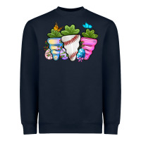 Easter Day Baseball Easter Sports Carrots Heavyweight Sweatshirt | Teevron