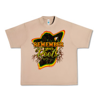 Burro remember your roots Urban Heavy Tee - NancyCooperArtShop