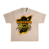 French Oak remember your roots Urban Heavy Tee - NancyCooperArtShop