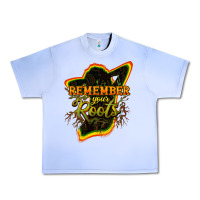 Grape Ice remember your roots Urban Heavy Tee - NancyCooperArtShop