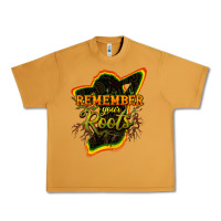 Peanut Butter remember your roots Urban Heavy Tee - NancyCooperArtShop