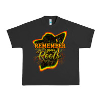 Pigment Black remember your roots Urban Heavy Tee - NancyCooperArtShop