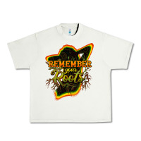 Pistachio remember your roots Urban Heavy Tee - NancyCooperArtShop
