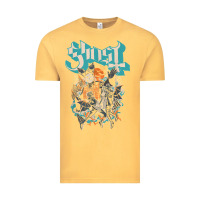 Vintage Mustard ghost   impera maestro t shirt Vintage Tee - linhVisuals