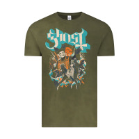 Vintage Olive ghost   impera maestro t shirt Vintage Tee - linhVisuals
