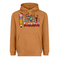 Meerkat Santa Favorite Teacher Heavyweight Hoodie - CowhideDigitalArt