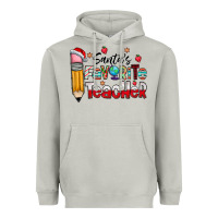 Santa Favorite Teacher Heavyweight Hoodie | Teevron