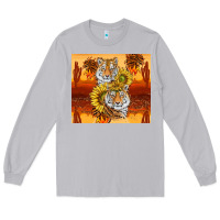Moon Dust tigers with scratches Long Sleeve Tee - TumblerDesignByShophia