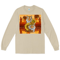Mushroom tigers with scratches Long Sleeve Tee - TumblerDesignByShophia