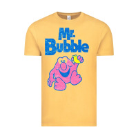Vintage Mustard mr bubble Vintage Tee - linhVisuals