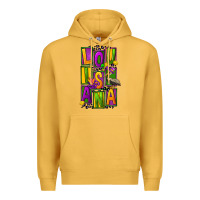 Mustard mardi gras louisiana Premium Hoodie - FaDigitalArtStudio