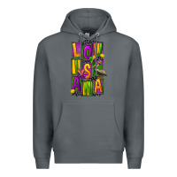 Rock mardi gras louisiana Premium Hoodie - FaDigitalArtStudio