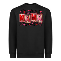 Black Pink leopard mama Heavyweight Sweatshirt - FaDigitalArtStudio