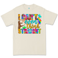Bone LGBTQ I Can't Even Think Straight Premium Tee - BundleAndBundleShop