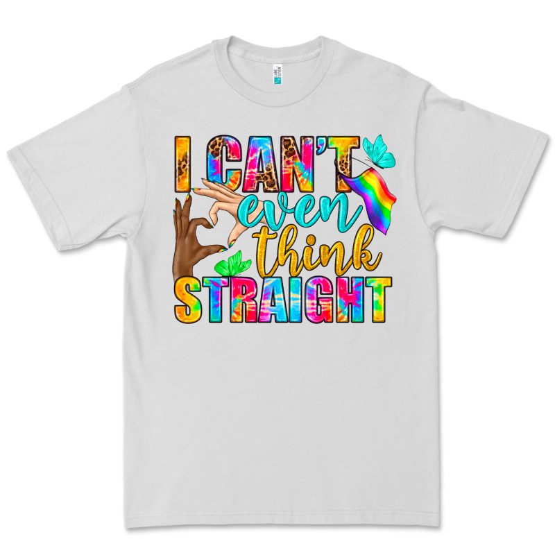 Lgbtq I Can't Even Think Straight Premium Tee by BundleAndBundleShop | Teevron