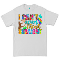 Dove Grey LGBTQ I Can't Even Think Straight Premium Tee - BundleAndBundleShop