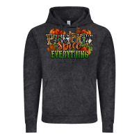 Vintage Black pumpkin spice everything fall Vintage Hoodie - NancyCooperArtShop