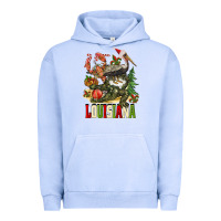 Pigment Grape Ice Christmas Louisiana Urban Hoodie - BarkalooDesign