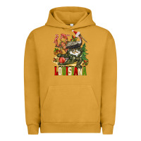Pigment Peanut Butter Christmas Louisiana Urban Hoodie - BarkalooDesign