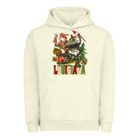 Pigment Pistachio Christmas Louisiana Urban Hoodie - BarkalooDesign