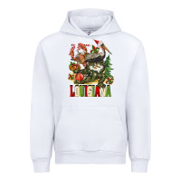 White Christmas Louisiana Urban Hoodie - BarkalooDesign