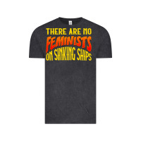 Vintage Black anti feminist there are no feminists Vintage Tee - linhVisuals