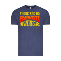 Vintage Denim anti feminist there are no feminists Vintage Tee - linhVisuals