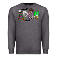Charcoal Heather adon Premium Sweatshirt - CowhideDigitalArt