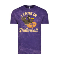Cloud Purple i came in like a butterball funny Vintage Tee - linhVisuals