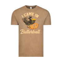 Vintage Coffee i came in like a butterball funny Vintage Tee - linhVisuals