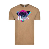 Vintage Coffee miami beach souvenir vintage 80s Vintage Tee - linhVisuals