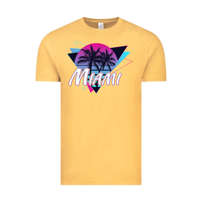 Miami Beach Souvenir Vintage 80s Vintage Tee by linhVisuals | Teevron