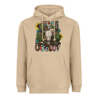 Mushroom summer down cowboy Heavyweight Hoodie - CowhideDigitalArt