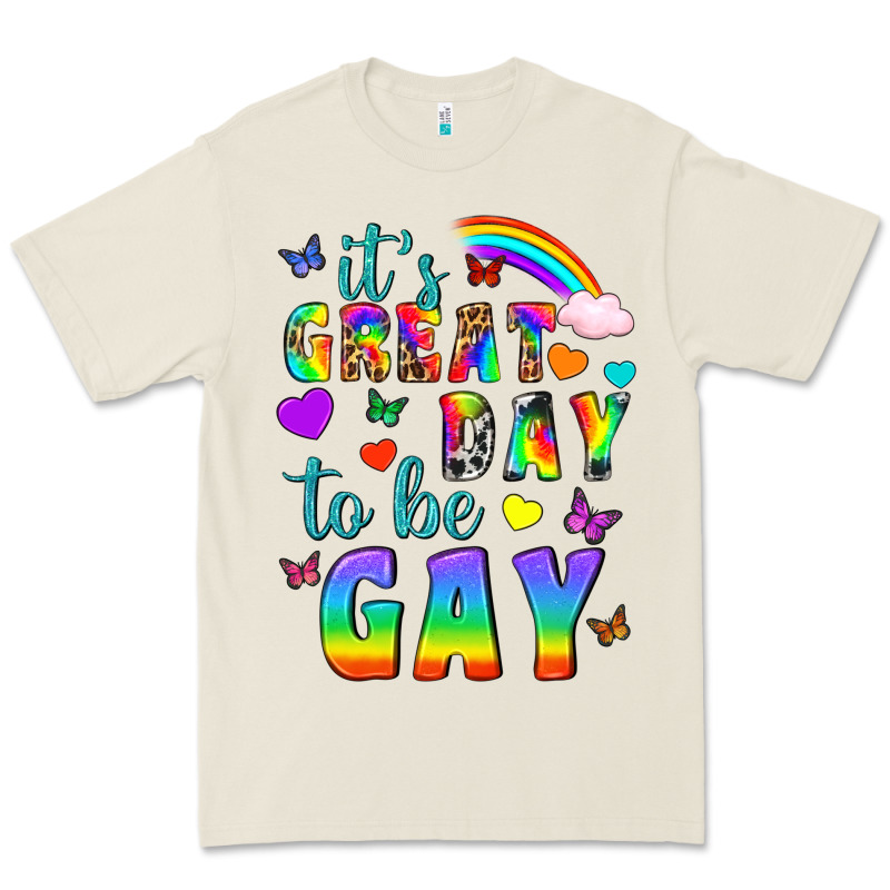Western It's Great Day To Be Gay Premium Tee by BundleAndBundleShop | Teevron