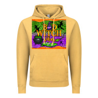 Vintage Mustard bad witch vibes Vintage Hoodie - NancyCooperArtShop