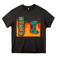 Asphalt gamer Heavy Core Tee - MaliasSmallBusiness