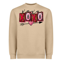 Mushroom Xoxo love Valentine's Day Heavyweight Sweatshirt - FaDigitalArtStudio