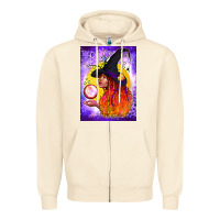 Sandshell witch with crystal ball air freshener Zipper Hoodie - BundleAndBundleShop
