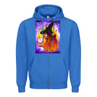 True Royal witch with crystal ball air freshener Zipper Hoodie - BundleAndBundleShop