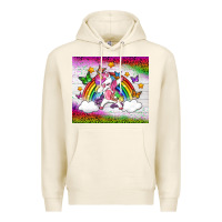 Tofu LGBTQ Dabbbing Unicorn And Rainbow Tumbler Premium Hoodie - BundleAndBundleShop