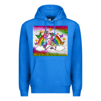 True Royal LGBTQ Dabbbing Unicorn And Rainbow Tumbler Premium Hoodie - BundleAndBundleShop