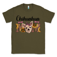 Army Green western chihuahua mom Classic Tee - RanaPortraitStore