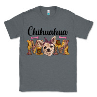 Charcoal Heather western chihuahua mom Classic Tee - RanaPortraitStore