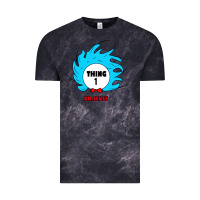 Cloud Black thing 1 Vintage Tee - linhVisuals