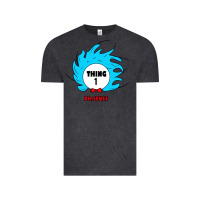 Vintage Black thing 1 Vintage Tee - linhVisuals