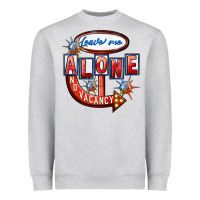 Leave Me Alone Anti Valentine's Day Heavyweight Sweatshirt | Teevron