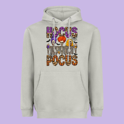 Hocus Pocus Heavyweight Hoodie Designed By Cowhidedigitalart