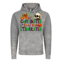 Cloud Rock Under Caffeinated and Over Stimulated Vintage Hoodie - texasbilliewilder