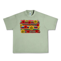 Oil Green Mexico Brushstroke Urban Heavy Tee - texasbilliewilder