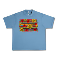 Pebble Blue Mexico Brushstroke Urban Heavy Tee - texasbilliewilder